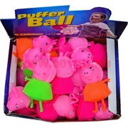 Игрушка ежик светяшка перснаж мультфильмов цвета миксом цена за 288 шт