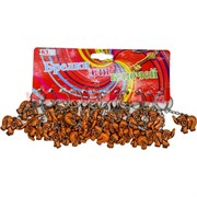 Брелок (KL-778B) слоник темный, цена за 120 шт (1920 шт/кор)