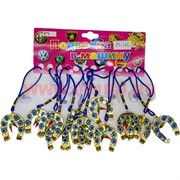 Амулет-подвеска «подкова» (PV-34G) с перцами, цена за 60 шт (1200 шт/кор)