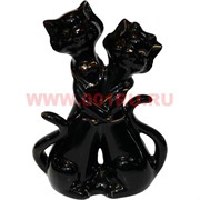 Кошечки обнимающиеся из фарфора 16,5 см