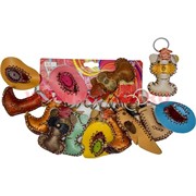 Брелок (KL-272) ботинок шляпа котик, цена за 120 шт (1200 шт/кор)