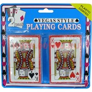 Карты игральные цена за упаковку из 2 колод с пластиковым покрытием