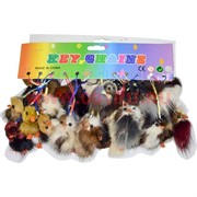 Подвеска (FM-47) на сотовый, сумочку «пушистики птенцы и звери», цена за 120 шт (1200 шт/кор)