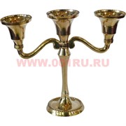 Подсвечник на 3 свечи классический (Индия)