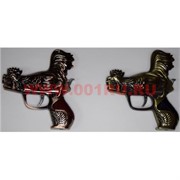 Зажигалка-фонарик «пистолет-петух» символ 2017 года