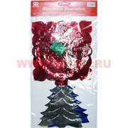 Елочное украшение &quot;растяжка из фольги - Елка&quot; цена за 24 шт