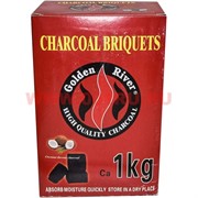 Уголь для кальяна Golden River 1 кг кокосовый