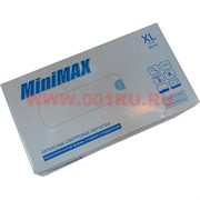 Латексные смотровые перчатки Minimax XL 100 шт нестерильные одноразовые Латексные смотровые перчатки Minimax XL 100 шт нестерильные одноразовые