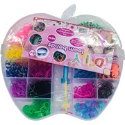 Набор резинок для плетения браслетов &quot;яблоко&quot; большой