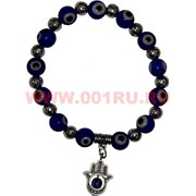 Браслет от сглаза (SSS-221) стекло металл «ладонь» 12 шт/уп