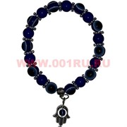 Браслет от сглаза (SSS-221) пластик металл «ладошка» 12 шт/уп