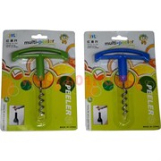 Штопор с пластмассовой ручкой