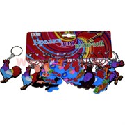 Брелок (MR-61K) символ 2017 года Петух резиновый цена за 120 шт (2400 шт/кор)