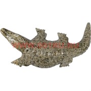 Крокодил из яшмы 16 см