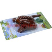 Жабка &quot;квакуша&quot; с нефритовой монетой 2 размер