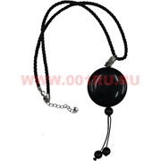 Подвеска из черного агата