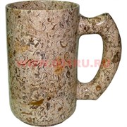 Кружка из яшмы 15 см (цельная)