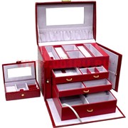 Шкатулка для украшений и косметики (66) с маленькой шкатулкой