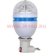 Лампа крутящаяся 220V