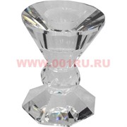 Подсвечник стеклянный (2) 8 см