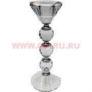 Подсвечник стеклянный 18 см из 5 частей
