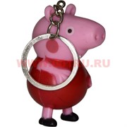 Брелок-фонарик "игрушка" со звуком 12 шт/уп