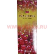 Благовония HEM "Cranberry" (клюква), цена за уп из 6 шт