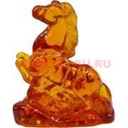 Лошадка 9,5 см под янтарь прозрачный