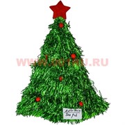 Колпак новогодний "Елка" (754) зеленая 300 шт/кор