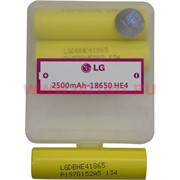 Аккумулятор для испарителя 18650 LG 2500 mAh 3,7 V