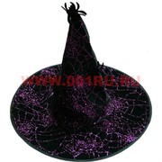 Прикол "Шляпа Ведьмы"  (фиолетовая)