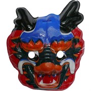 Маскарадная маска "Дракон" цена за 120 шт