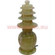 Лампа из оникса малая 20 см (Пакистан)