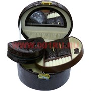 Шкатулка полукруглая, цвета в ассортименте