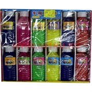 Лизун в бутылках разноцветный 12 шт/уп (144 шт/кор)