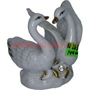 Лебеди из фарфора (KL-263) высота 7,5 см 144 шт/кор