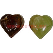 Сердца из оникса 7 см, цена за пару