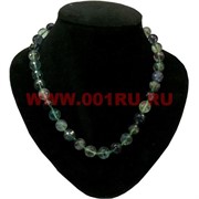 Бусы из граненного флюорита 12 мм