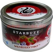 Табак для кальяна оптом Starbuzz 250 гр "Wildberry Mint Exotic" (дикие ягоды с мятой) USA