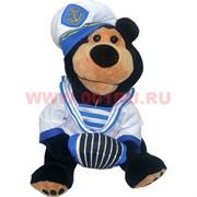 Игрушка музыкальная "медведь-матрос с гармонью" (песня "никто тебя не любит так как я…")