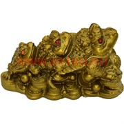 Три жабки Фу-Лу-Шу из полистоуна (JN-144) 100 шт/кор