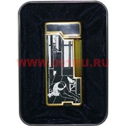 Зажигалка кремневая Burnder в жестяной коробочке