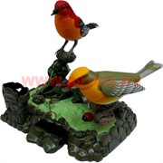 Игрушка "2 поющие птички с карандашницей" на батарейках, 30 шт\кор