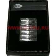Зажигалка USB Hong Xuan серебристая "Пуля"