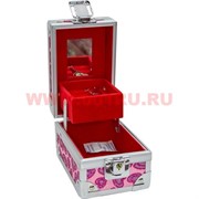 Шкатулка-автомат (102) 8х12 см для украшений, косметики