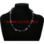 Бусы из циркона цветные