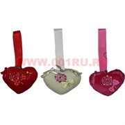 Сердечки 3 вида (628) с бантиками, цена за 126 шт