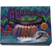 Набор цветных резинок для браслетов Monster Tail (600 шт) с крючком и клипсами