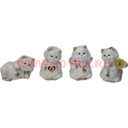 Кошечки фарфоровые набор из 4 шт (629C)
