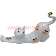 Кошка из фарфора (21 см длина)